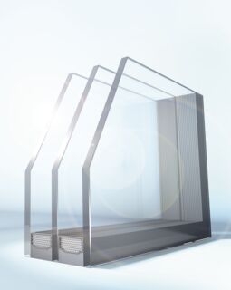 3D-Visualisierung UNILUX-Dreifachverglasung
